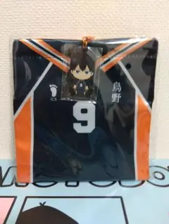 ハイキュー!! 影山飛雄 ユニフォーム巾着 チャーム付き