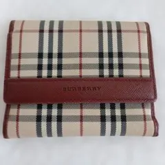 BURBERRY 二つ折り財布 チェック柄のサムネイル
