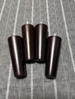 나무 소파 다리: 갈색 나사 4개 세트, 지름 M8, 다리 높이 15cm