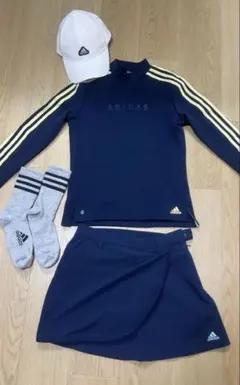 ☆フルコーデ完成☆adidas レディース ゴルフウェア 4点セットのサムネイル