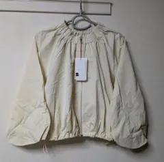 OPAQUE CLIP パフスリーブ ジャケット ブルゾン ジャケット