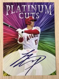 1000枚限定Shohei Ohtani PLATINUM CUTS サイン入り