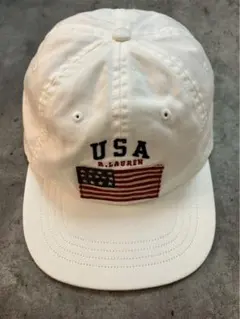 Ralph Lauren USA国旗ベースボールキャップ