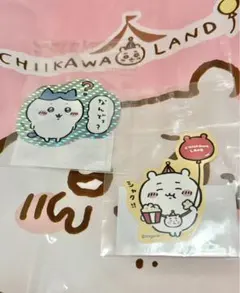 ちいかわ　ハチワレ　スマホに貼れるサイズのホログラムステッカー