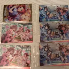 ウマ娘 ウエハース ヴィジュアルカード アーモンドアイ カレンチャンのサムネイル