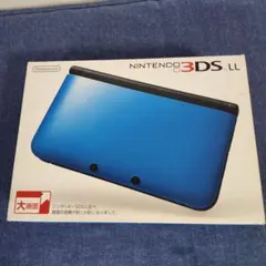 ニンテンドー　3dsll ブルーブラック　箱　説明書　メモリーカード　充電器付き