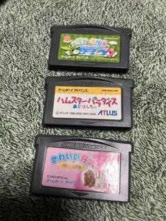 ゲームボーイアドバンス　ソフト　３本セット