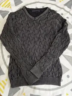 MADE TO HEART REAL MASTERS ケーブル編みセーター