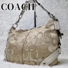 COACH コーチ ワンショルダー シグネチャー ターンロック レガシー Y2K