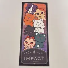 にじさんじ わんにゃくしょん さんくま IMPACT 特典 チケット風カード