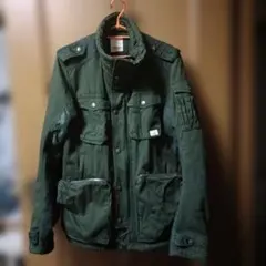 DIESEL ミリタリージャケット オリーブグリーン