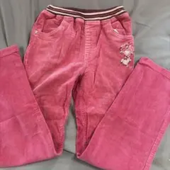 ピンク コーデュロイパンツ 150サイズ