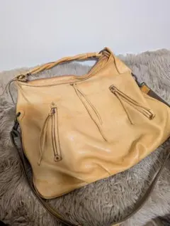 【ダコタ】ショルダーバッグ ハンドバッグ 本革 容量大 ユニセックス