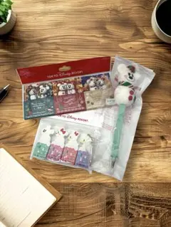 ディズニークリスマス ふせん＆マスコットペン 消しゴム セット