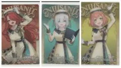 にじさんじ ウエハース カード　レインパターソン&本間ひまわり&アルスアルマル