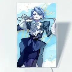 逆転裁判　イラストカード　狩魔冥　描き起こしイラスト　購入特典