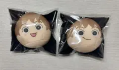 鉢屋三郎 不破雷蔵 おまんじゅう にぎにぎマスコット　忍たま乱太郎