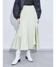 エレンディーク アシンメトリー マーメイドスカート ライトグリーン 接触冷感のサムネイル