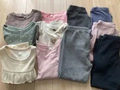 子供用トップスほか11点セット 95〜110cm