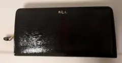 LAUREN RALPH LAUREN 二つ折り長財布 ブラックのサムネイル
