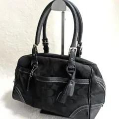 2026年最新】coach ミニボストン シグネチャーの人気アイテム - メルカリ