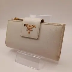 PRADA プラダ サフィアーノ 財布 フラップ 長財布 0519-⑦ - メルカリ