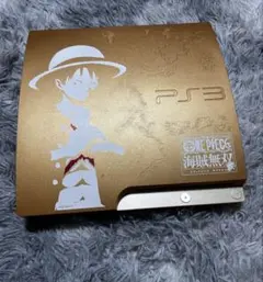6-214 PS3 ワンピース海賊無双 ゴールドエディション 黄金色のPS3本体がセットになった「PlayStation 3 ワンピース 海賊無双