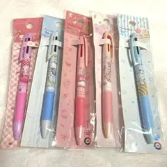 サンリオ ボールペン 5本セット シナモロール マイメロディ マロンクリーム