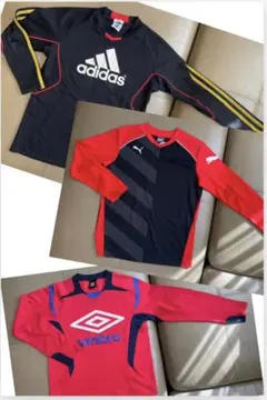 サッカーウェア adidas 長袖