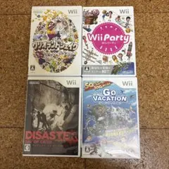 Wiiソフト4本セット（Wii Party他）