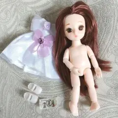 ①セリアドールのカスタムに 新品☆☆ＢＪＤ 16センチ 1/8 球体関節人形風のサムネイル