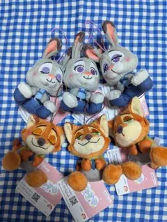 【新春価格♪】ズートピア ジュディ ニック むにゃすやマスコット