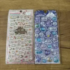 シマエナガ DAIFUKU ジェルプチドロップ シール メロウアクアリウム