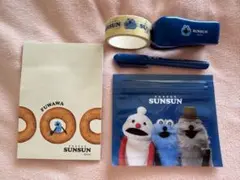 リンネル5月号付録パペットスンスンミニ文具セットうち5点