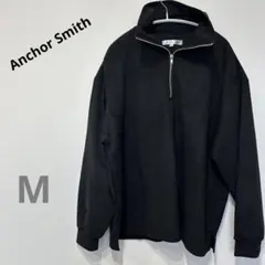 Anchor Smith ブラック ハーフジップ トレーナー Mのサムネイル