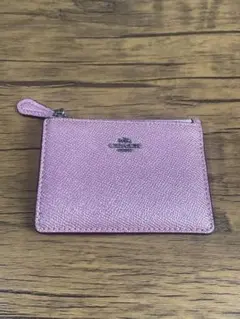 COACH パスケース ピンク　定期券