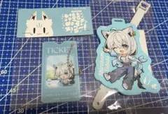 韓国限定 ホロライブ 白上フブキ Summer MT ラゲッジタグ アクキー