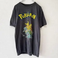 ポケモン キャラT ピカチュー ヒトカゲ ゼニガメ フシギダネ M /198のサムネイル
