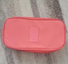 トラベルポーチ ポケット付き