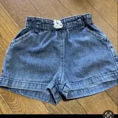 プティマイン　デニムショートパンツ 90cm