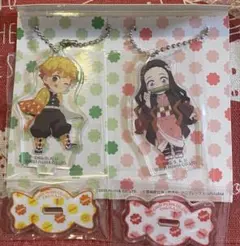 鬼滅の刃 不二家 ミルキー 我妻善逸 & 竈門禰豆子 アクリルスタンド
