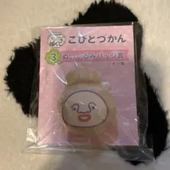キャラ福くじ こびとづかん ぬいぐるみバッジ賞 カクレケダマ