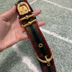 【希少】ロベルタディカメリーノ ヴィンテージ ベルト レザー 70 イタリア製のサムネイル