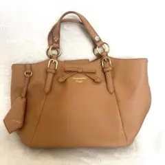 SAMANTHAVEGA サマンサベガ ベージュ ハンドバッグ