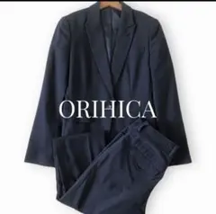 オリヒカ ネイビー パンツスーツ セットアップ レディーススーツ