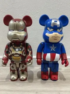 メディコムトイ ベアブリック シリーズ1 フラッグ アメリカ フィギュア