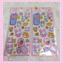 正規品　平成ハッピーフォン　まじかるみゅーちゃん　フワフワ　らびちゃん