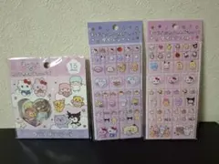 チェゴシム×サンリオキャラクターズ シール 3種セット