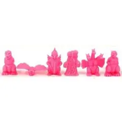 東宝怪獣 ゴジラケシゴム ピンクVer. 2種（合計6種）セット カプセルトイ★