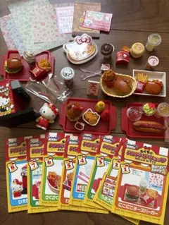 完全未開封】リーメント ハローキティもぐもぐハンバーガーショップ